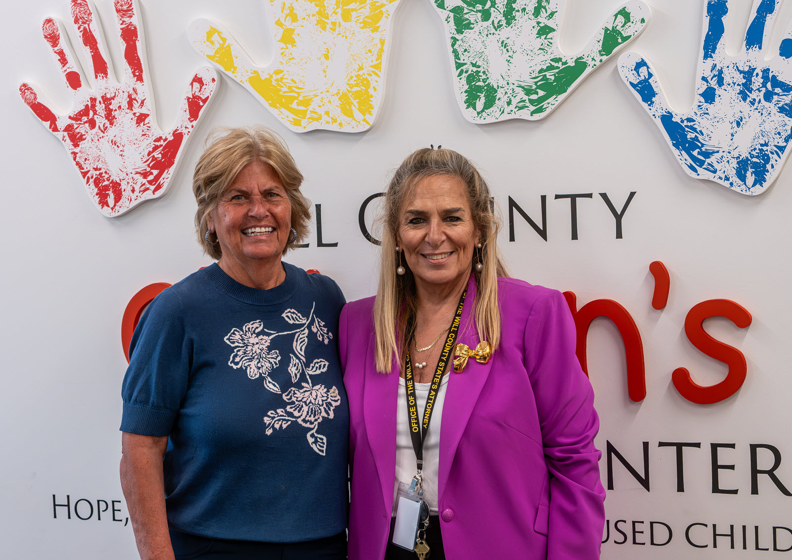 Community Mental Health Board event supporting the Children's Advocacy Center