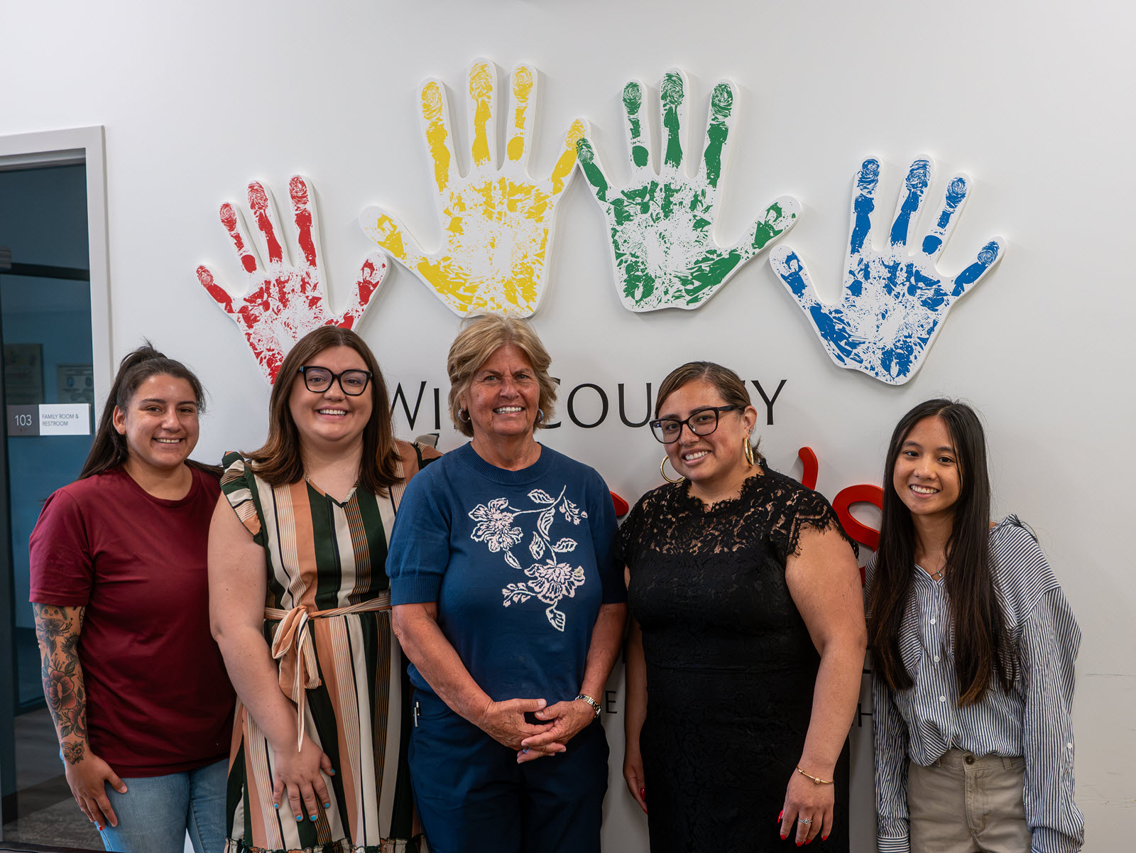 Community Mental Health Board event supporting the Children's Advocacy Center